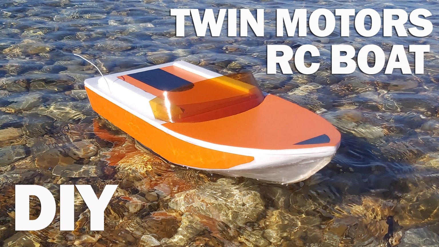 Homemade sales rc boat